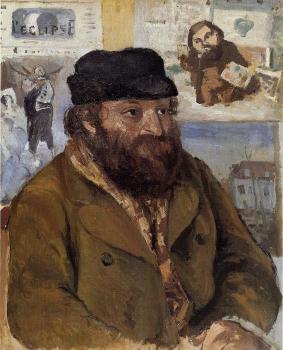 Camille Pissarro : Portrait of Paul Cezanne